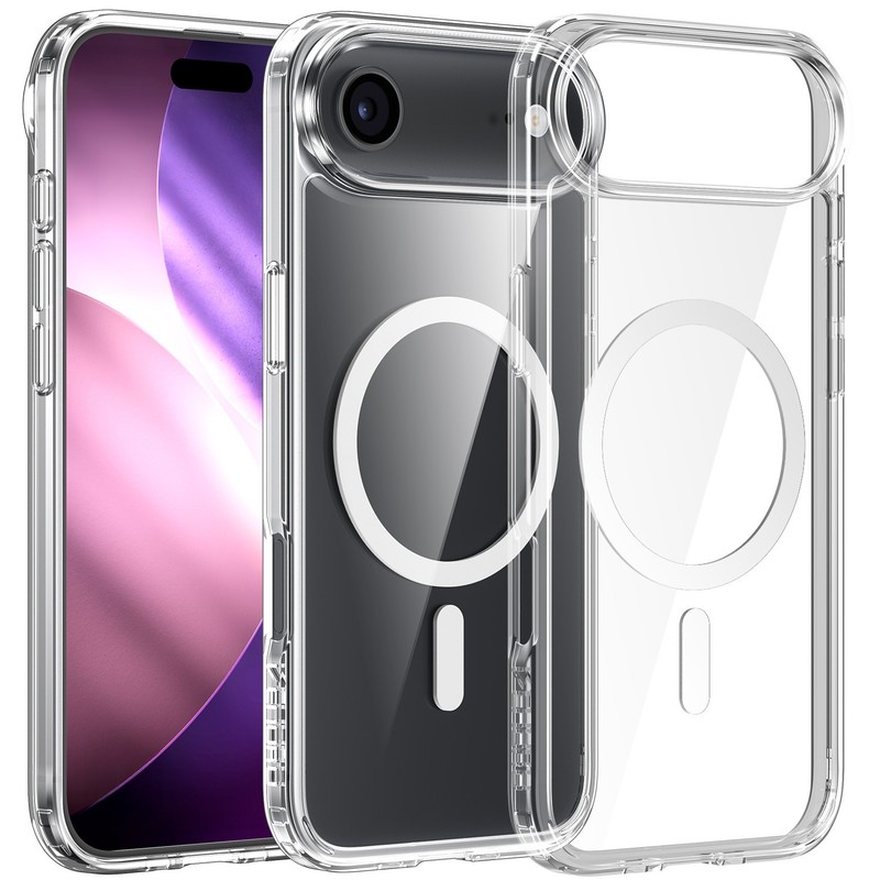 Magnetic Clear Case For iPhone 17 Pro Max 17 Pro 17 Shockproof Bumper Soft Cover gallery