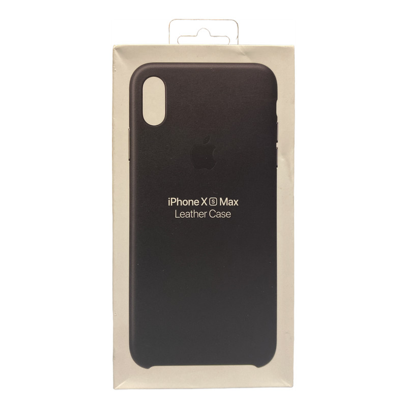 Genuine Apple iPhone Xs Max Leather & Leather Folio & Silicone Case – Open box