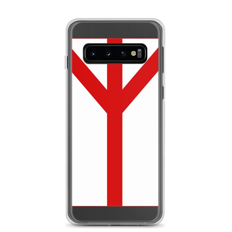 Heathen English Flag Clear Case for Samsung® Asatru Saxon Runic Pagan Wiccan