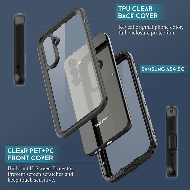 For Samsung Galaxy A54 A23 A22 A13 A33 A42 Case Waterproof Shockproof Heavy Duty gallery