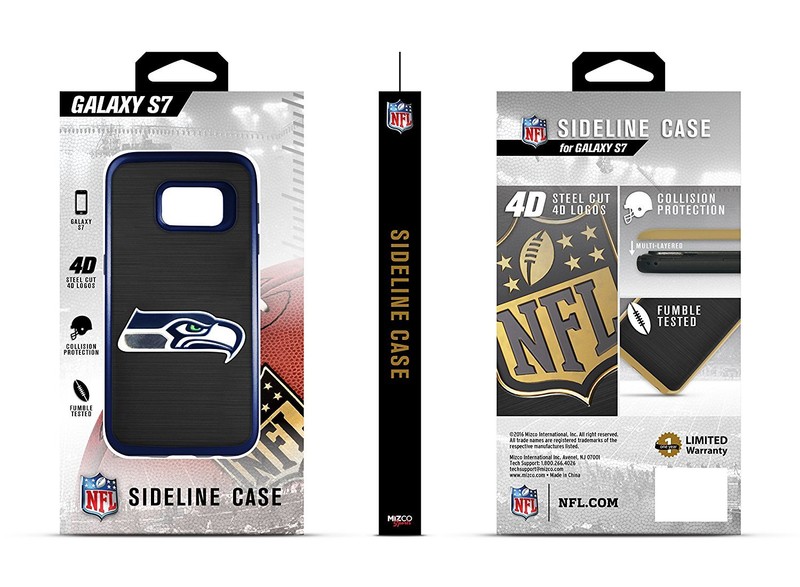 MIZCO NFL Seattle Seahawks SIDELINE Case For Samsung Galaxy S7 gallery