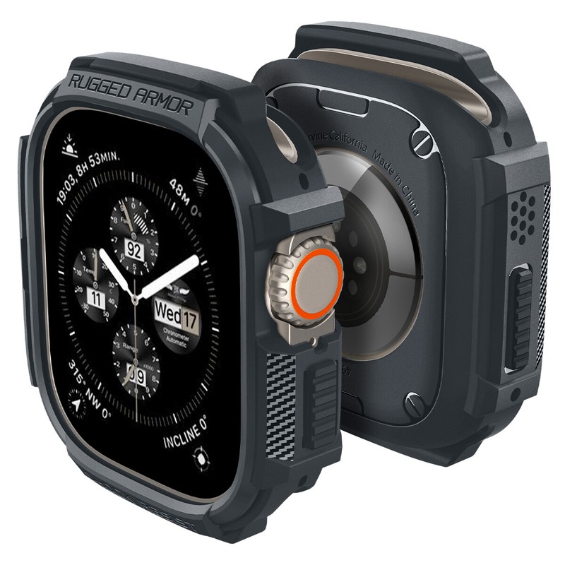 Apple Watch Ultra ( 49mm ) Case | Spigen [ Rugged Armor ] Shockproof Slim Cover gallery