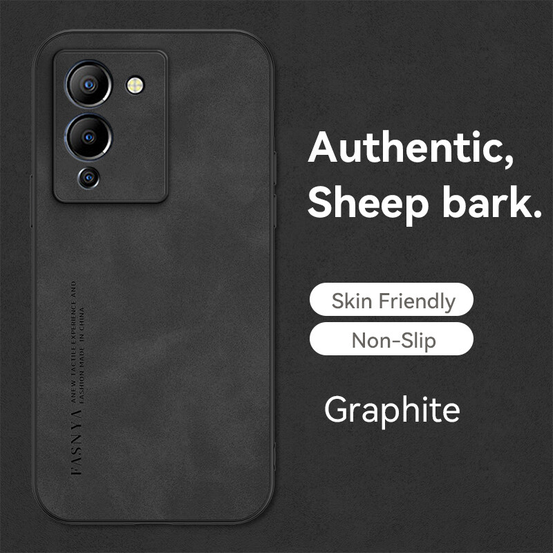 For Infinix Note 12 G96, Luxury Shockproof Business Retro Leather TPU Case Cover gallery