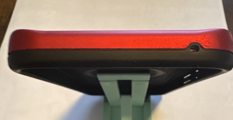 Red & Black Matte Plain Back Case Phone Cover Protective Back Shell gallery