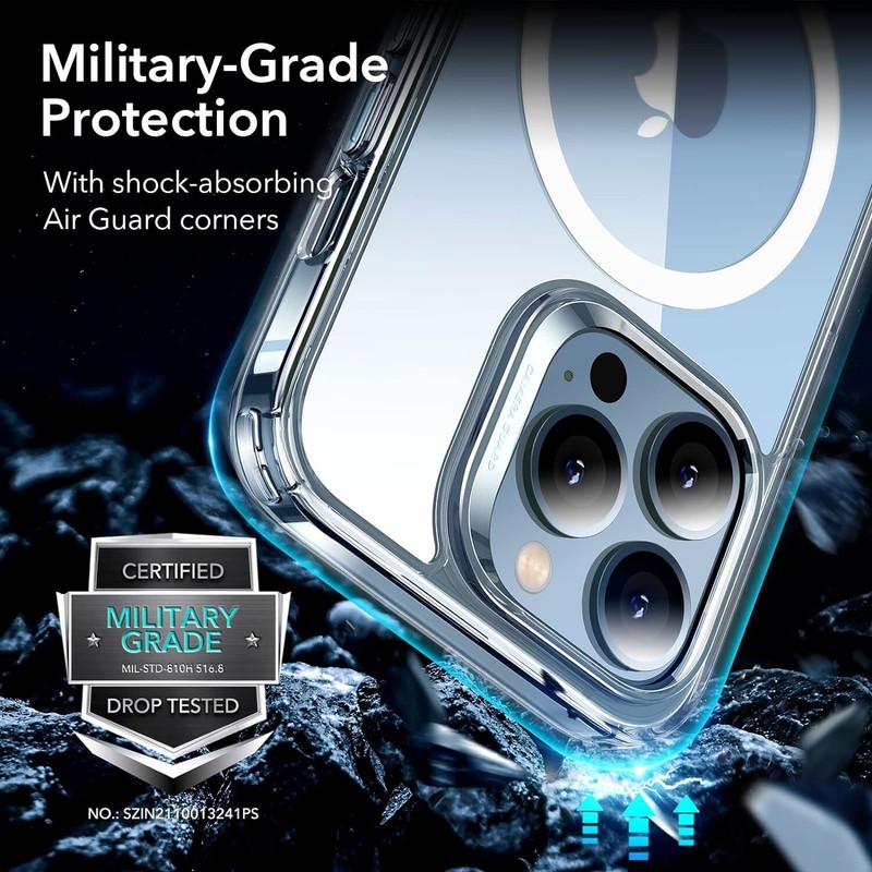 Magnetic for iPhone 16 Pro Case Slim Shockproof with Anti-Fingerprint Case gallery