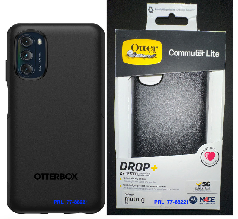 OTTERBOX Commuter Lite Series Case for Motorola moto g 5G-Black