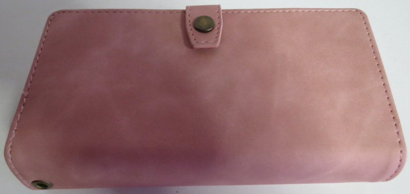 Soft Touch Blush Pink Color Wallet with Magnetic Phone Case gallery