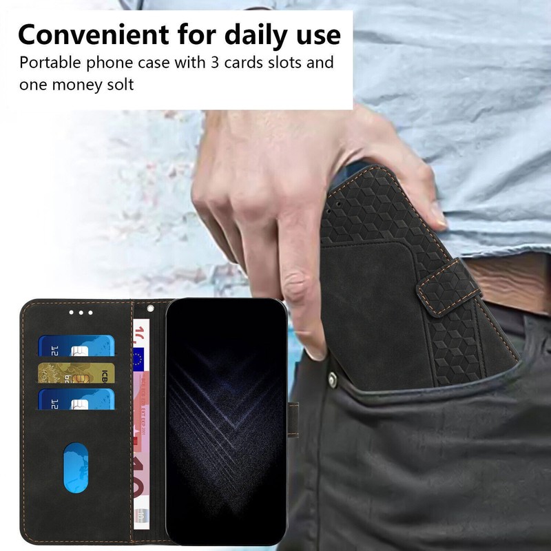 For Samsung Galaxy A14 A13 A12 M12 5G 4G PU Leather Flip Wallet Phone Case Cover gallery