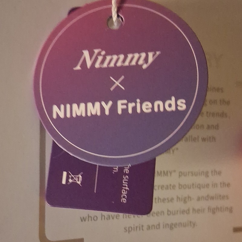 Nimmy NIMMY Friends Embroidered 360 Case for Apple iPhone 15 - Black (iP15-01) gallery