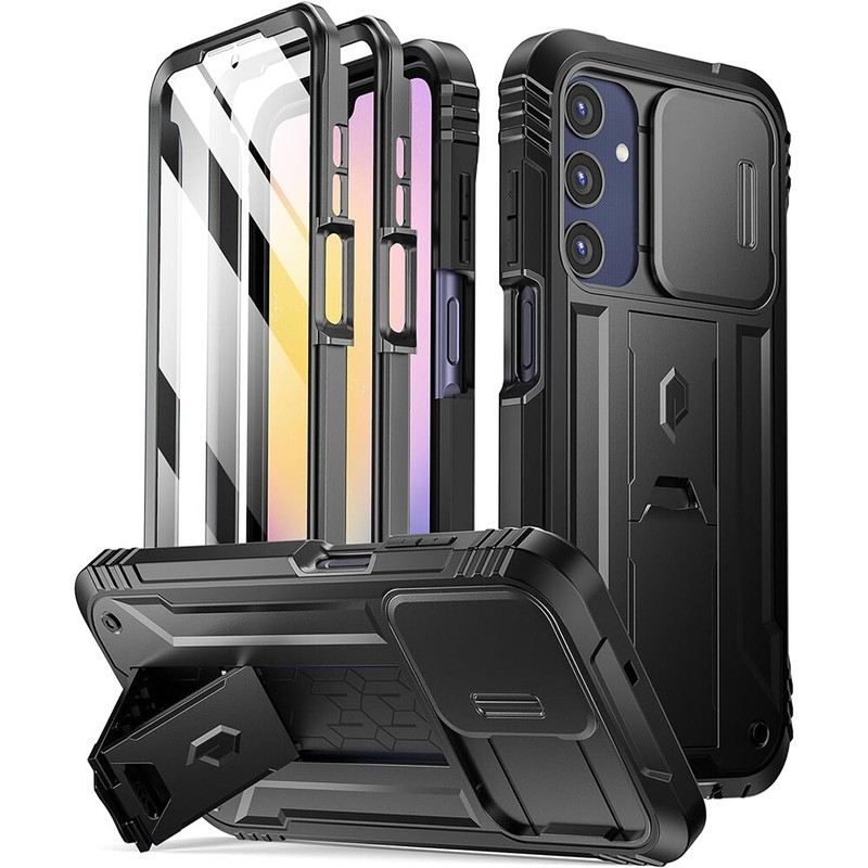 Poetic For Samsung Galaxy A25 5G / A26 Case with Kickstand Built in Screen Cover