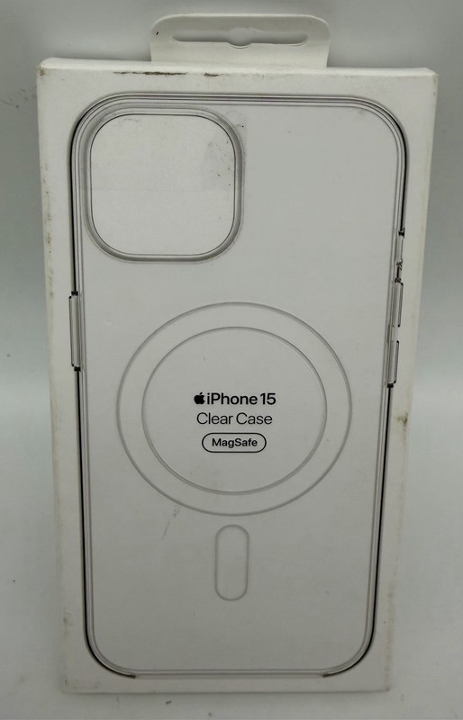 Apple iPhone 15 MagSafe Clear Hard Case MT203ZM/A