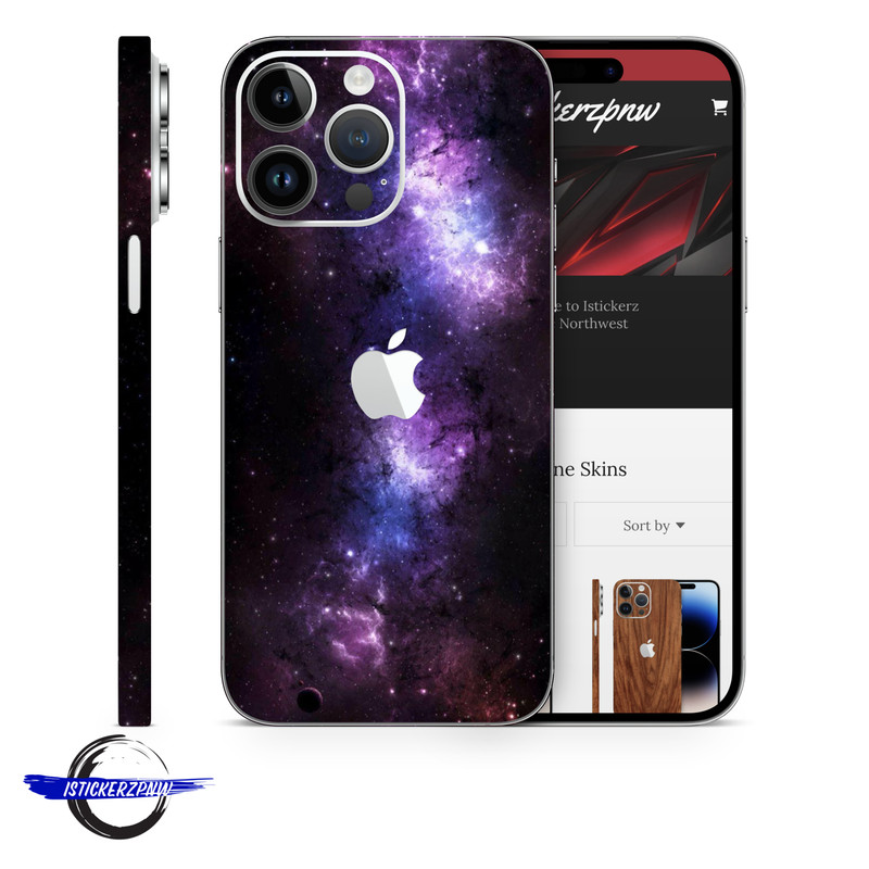Iphone Vinyl Skin Galaxy Wrap