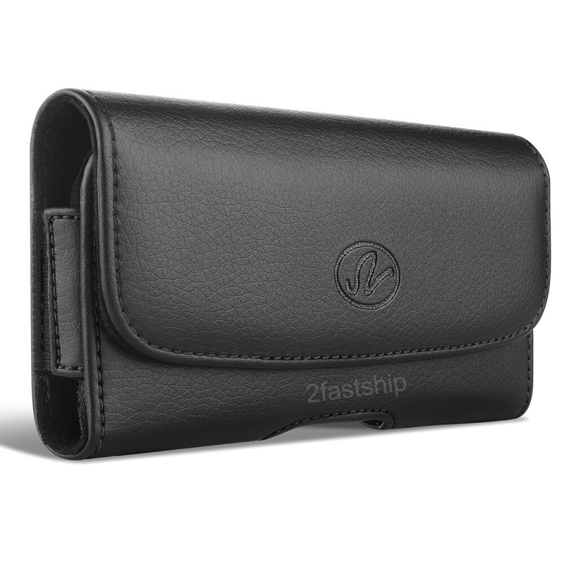 For iPhone 14 14 Plus 14 Pro 14 Pro Max Leather Case Belt Clip Holster Pouch gallery