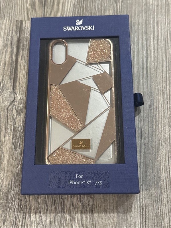 Swarovski Crystal iPhone 10 X/XS Case Mosaic Triangles