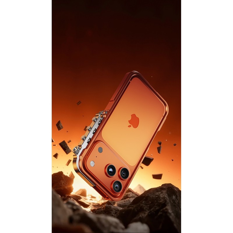 Metal Frame Case For iPhone 17 Pro Max 16 15 Plus Aluminum Alloy Bumper Cover gallery