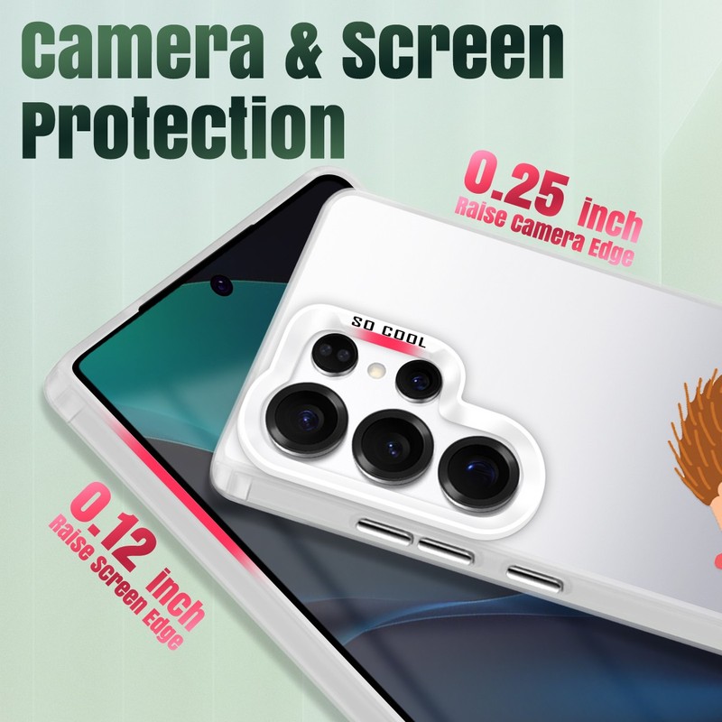 Funny Animals Shockproof PC Cover For Samsung S26 S25 Ultra S23 S24 Phone Case gallery