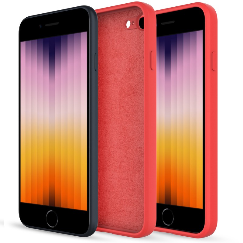 Slim Liquid Silicone Case – For iPhone 7/8/SE 2nd & 3rd Gen 2022/2020 Models USA