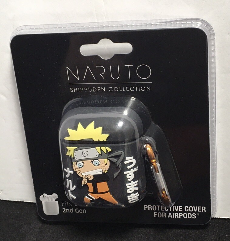 NARUTO Shippuden Collection Silicone AIRPODS CASE HOLDER 1 & 2nd Generation NIP