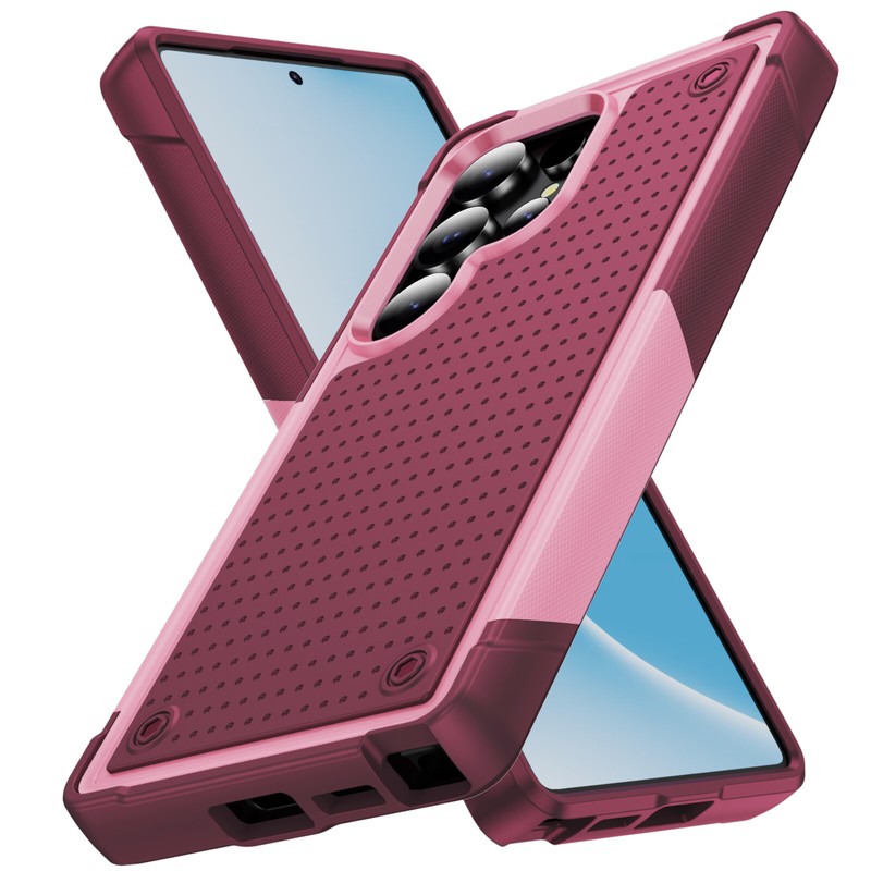 For Samsung S25 Ultra S24 S23 S22 S21 S20 FE Shockproof TPU+PC Case Armor Cover
