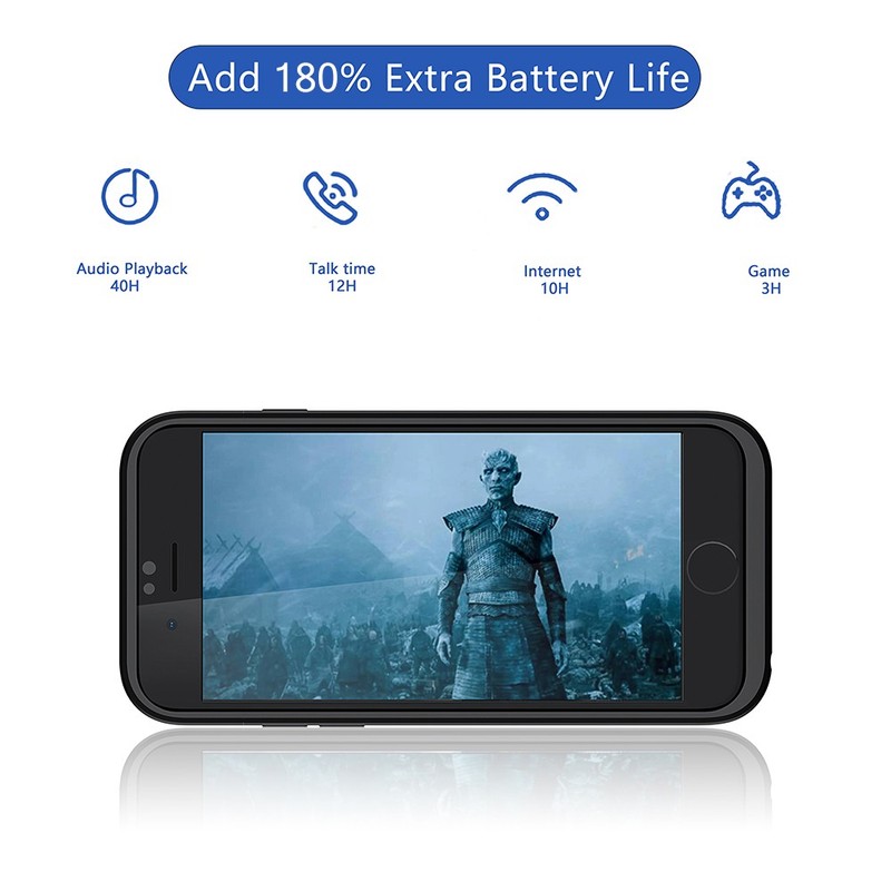 4500mAh Battery Charger Portable Charging Case Power Bank Cover For iPhone 8 7 gallery