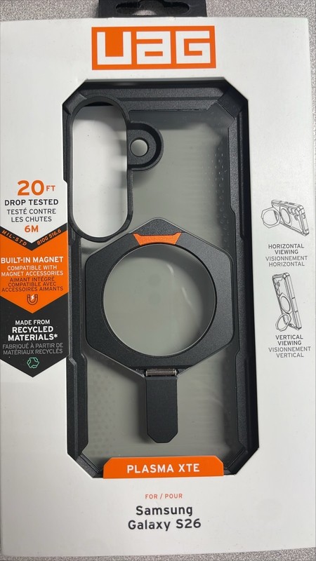UAG Plasma XTE Case with Magnet – Samsung Galaxy S26 Black
