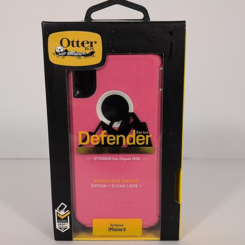 OtterBox DEFENDER SERIES – Screenless Edition for iPhone X / iPhone XS – Pink