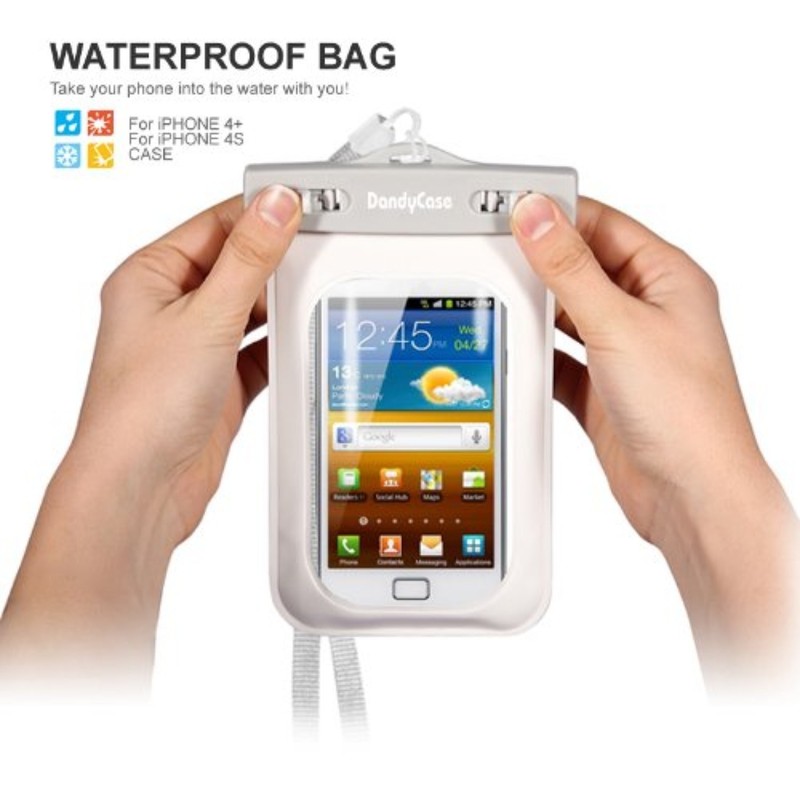 DandyCase Waterproof Case for Apple iPhone iPod Touch etc. 5" Long or less gallery