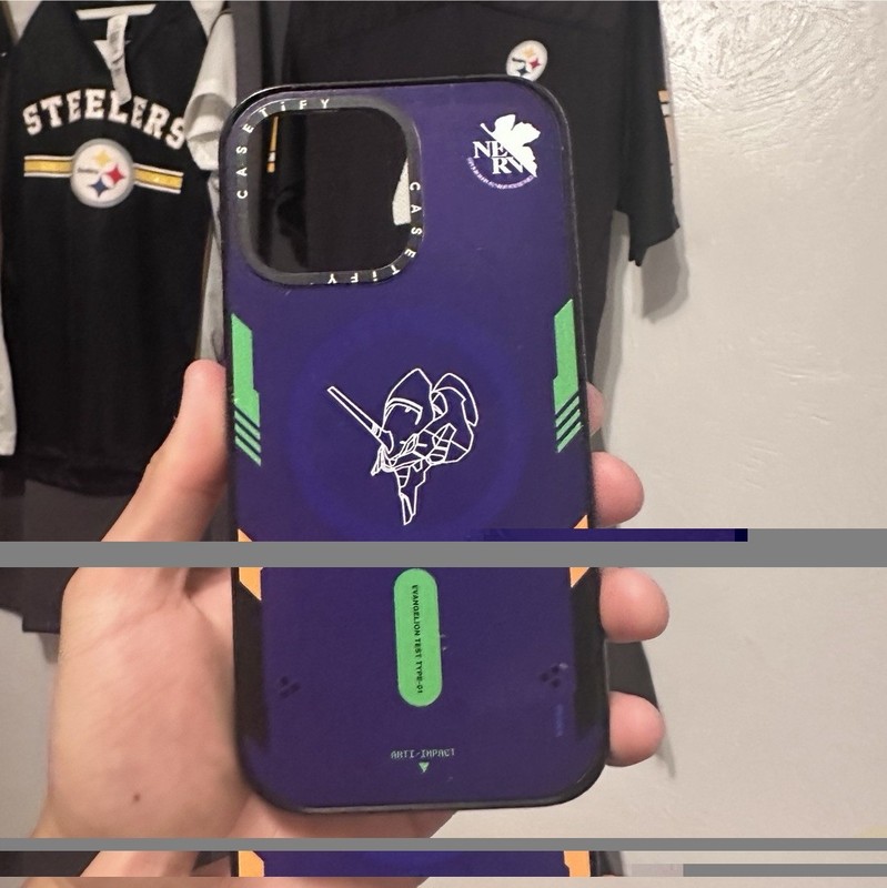 Casetify Neon Genesis Evangelion Unit-01 Back Case for Apple iPhone 14 Pro Max