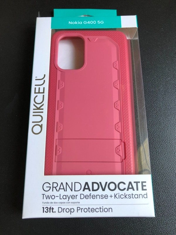 Quikcell – Grand Advocate – Nokia G400 5G Phone Case – Pink