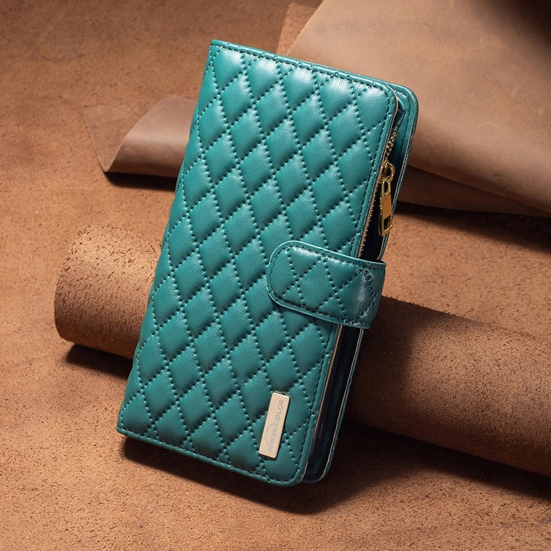 For Motorola G85 G42 G14 Edge50 E40 Luxury Zipper Shockproof Wallet Phone Case gallery