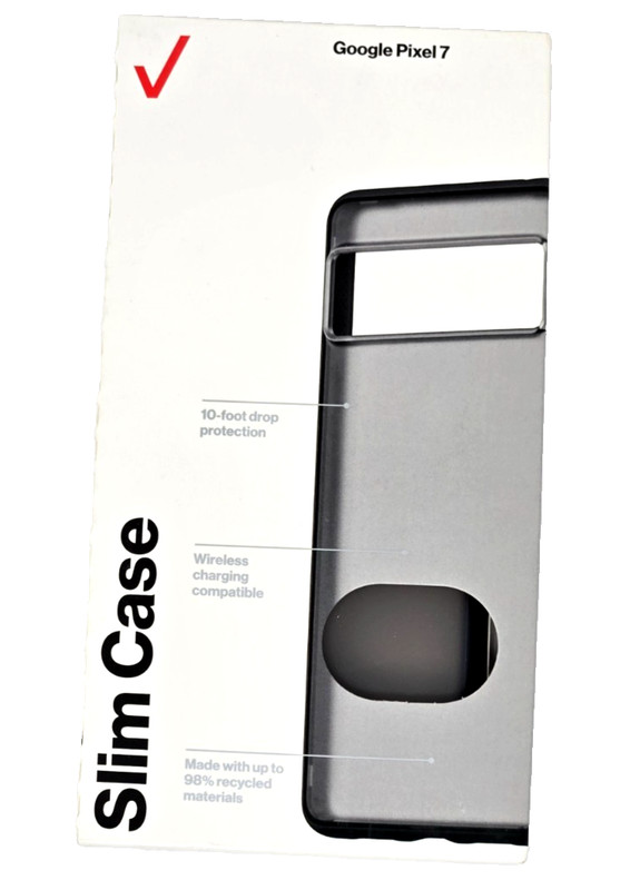 OEM Verizon Slim Sustainable Series Case for Google Pixel 7 Smoke Black