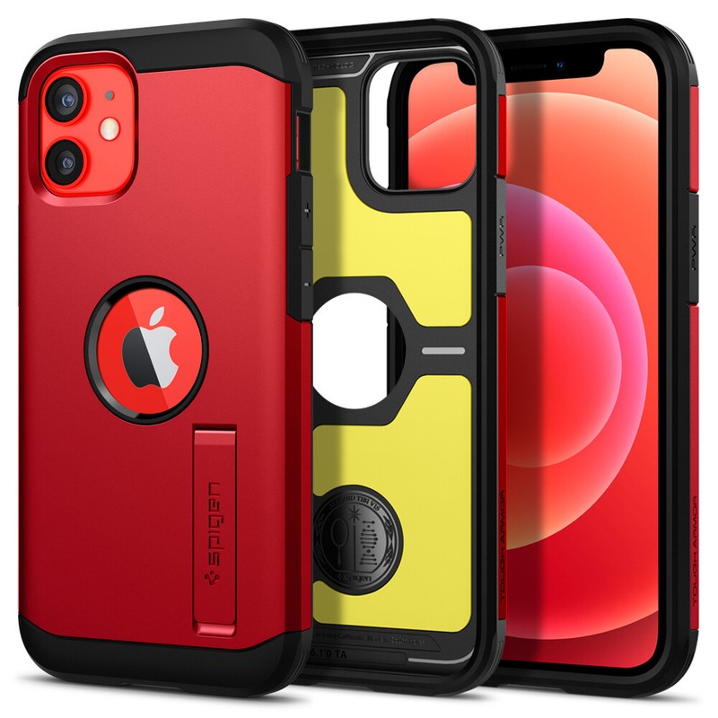 iPhone 12 Pro Max Mini Pro Case | Spigen [ Tough Armor ] Dual Layer Cover gallery