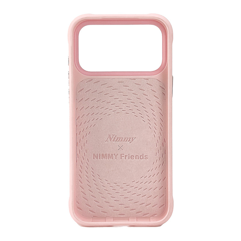 Nimmy Friends Cute 2.0 Rich Beauty Cat Case MagSafe iPhone 17 Pro Max 6.9" Pink gallery