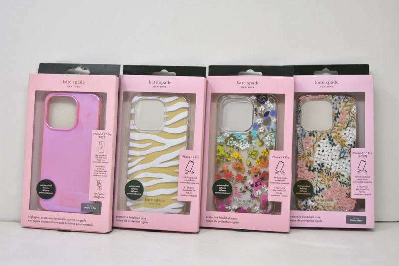 Kate Spade New York Apple iPhone 14 Pro (6.1″) Protective HardShell Case New !!
