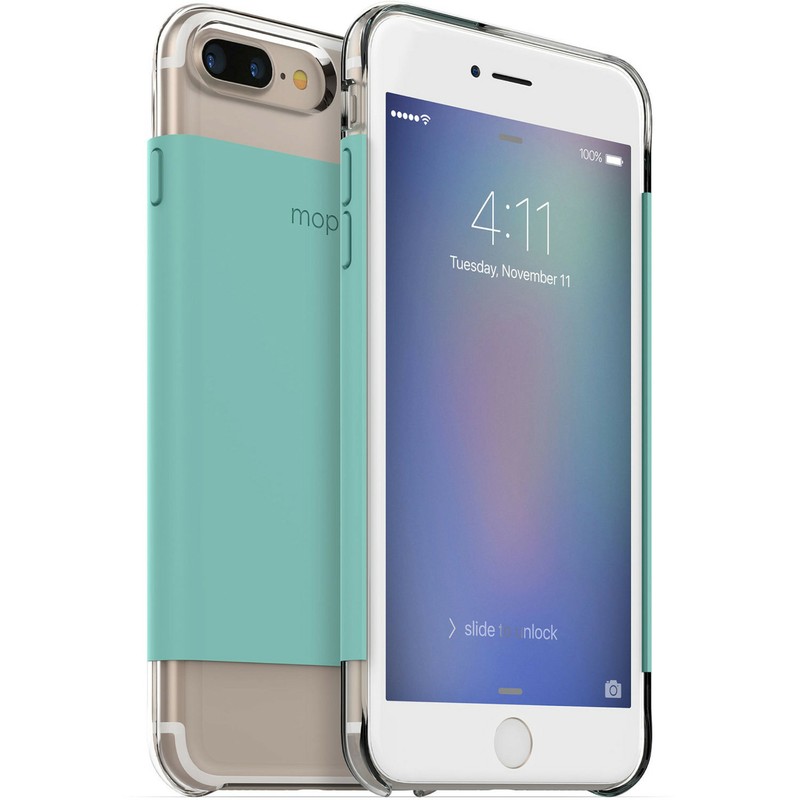 NEW Mophie Hold Force Base Case for Apple iPhone 7 PLUS / 8+ Mint Green gallery