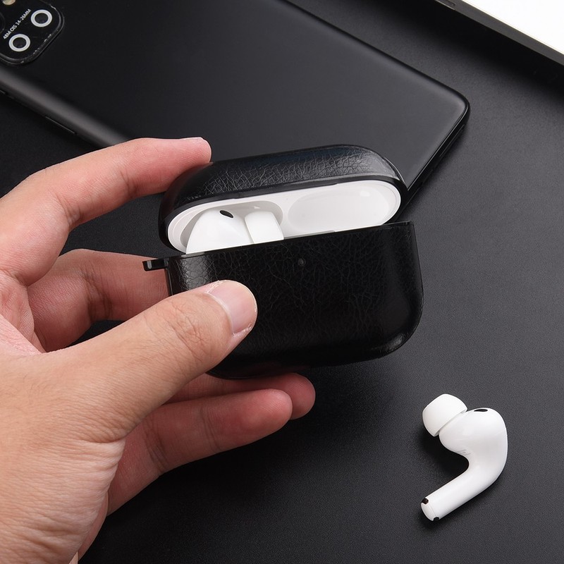 For Airpods Pro 3rd 2025/4th/3rd/Pro 2nd/1st Gen Retro Shockproof Leather Case gallery