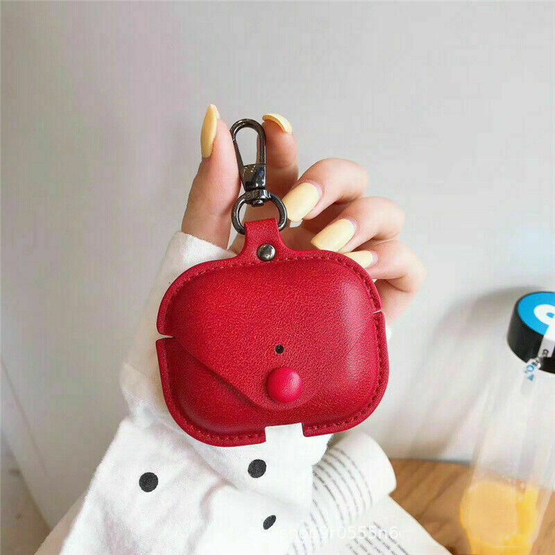 PU Leather Case Box For Apple AirPods Pro AirPods 4 3 2 Earphones Charging Cover
