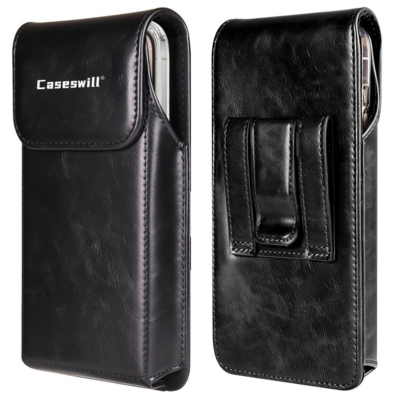 For ZTE Nubia RedMagic 11 10 10S 9 9S 8 7 6 Pro+ Case Leather Pouch Belt Holster