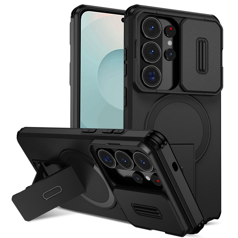For Samsung Galaxy S26 Ultra Luxury Shockproof Hybrid Armor KickStand Case Cover