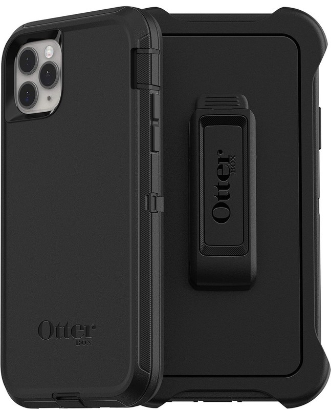 OtterBox DEFENDER SERIES case for iPhone 11 Pro Max – Black (77-62581)