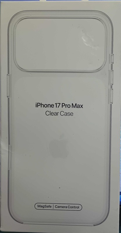 Genuine Apple Case with MagSafe For iPhone 17 Pro Max – Clear