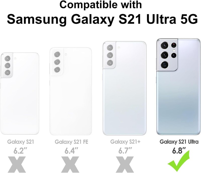 For Samsung Galaxy Note S22 +/S21 S22 Ultra Case Silicone Soft Clear Cover LOT