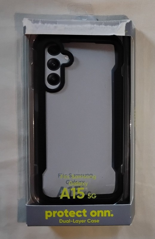 Samsung Galaxy A15 5G Clear Dual Layer Case-New