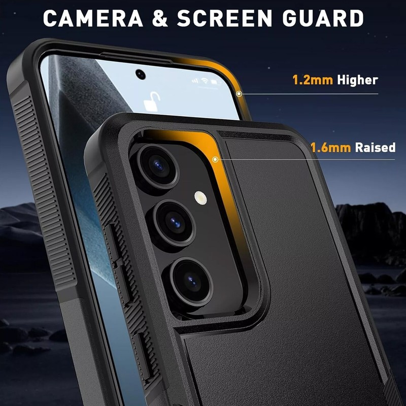 For Samsung Galaxy S25 S25+ S25 Ultra Shockproof Case Anti-Slip Cover+Screen gallery