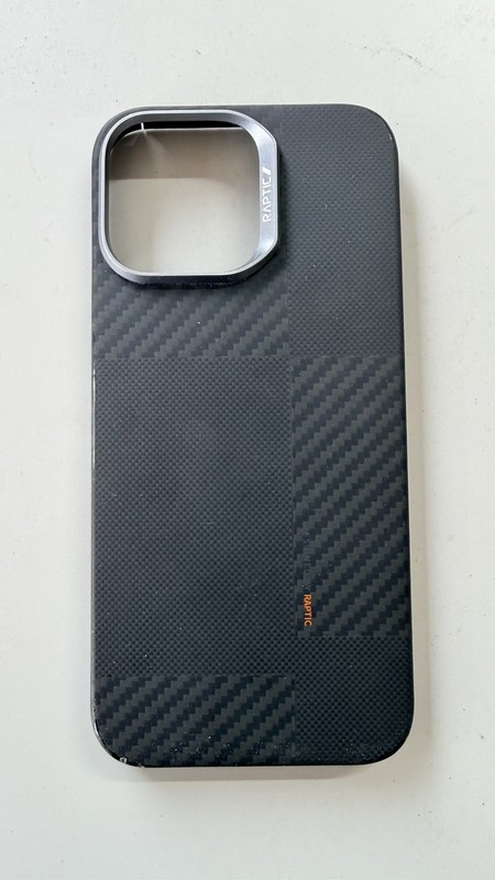 Raptic Aramid Fibre Crox iPhone 16 Pro Max Carbon Fiber Case