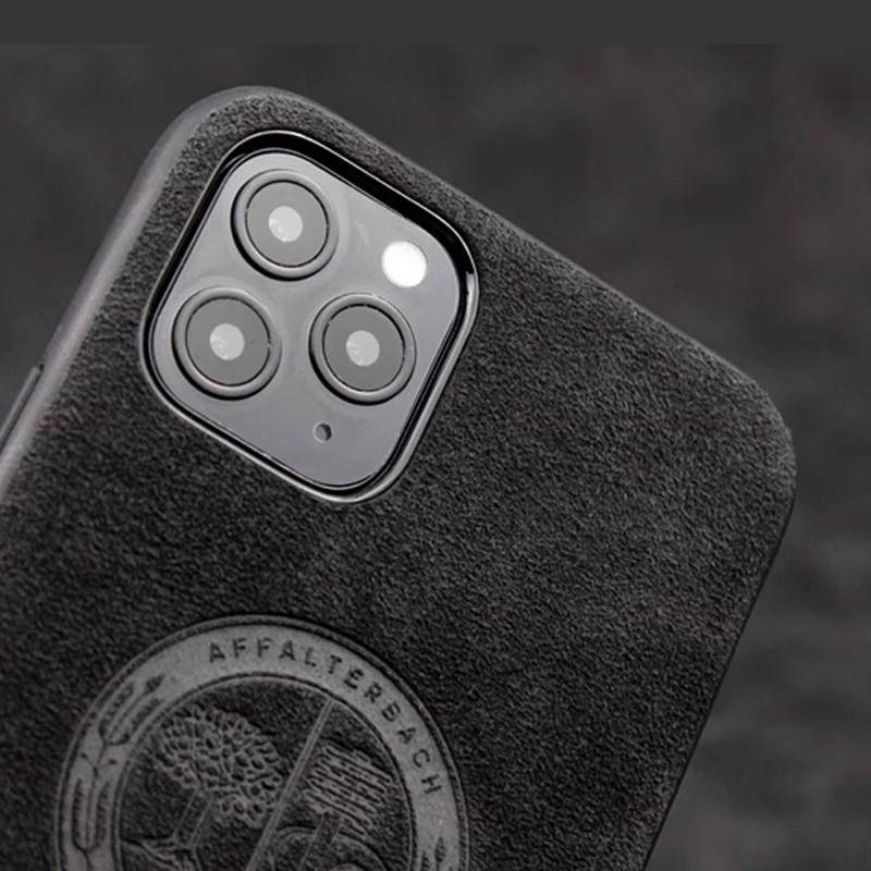 ShockProof Alcantara Case For iPhone 15 Pro Soft Cover AMG Style Affalterbach gallery