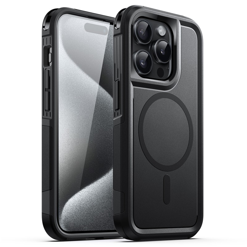 JETech Case for iPhone 15 Pro 6.1-Inch Compatible with MagSafe, Heavy Duty