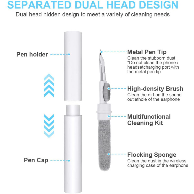 Cleaning Pen For Airpods Pro1 2Earphones Cleaner Kit Soft Brush Case Earbuds LOT gallery