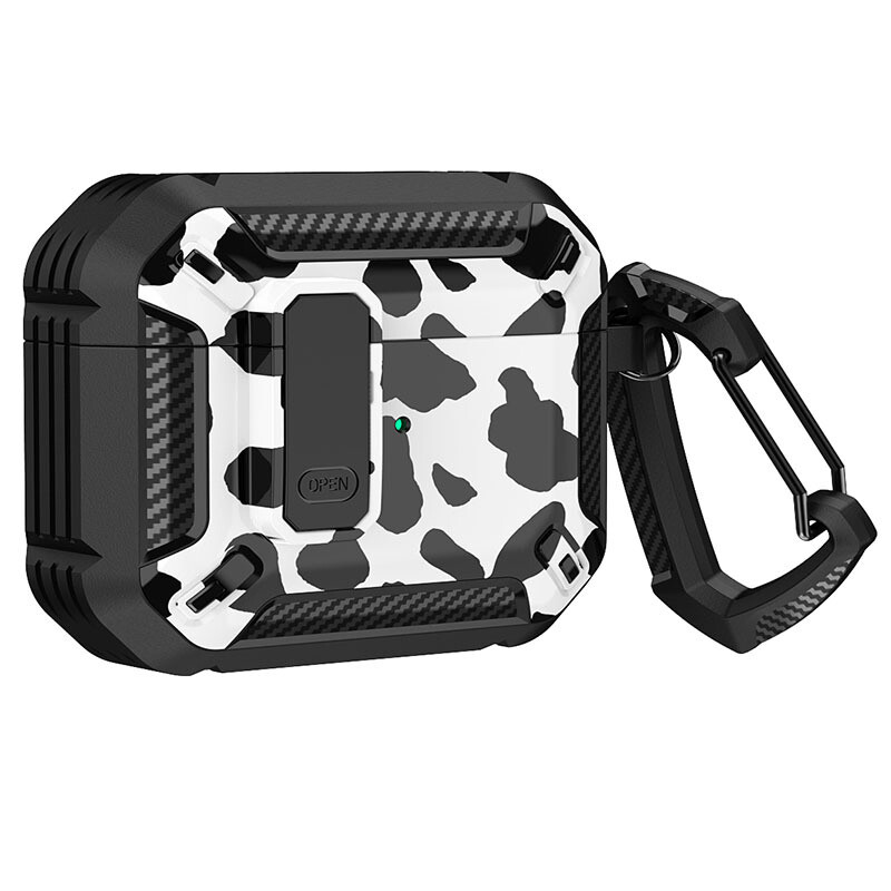 For Apple Airpods Pro 2 3 Shockproof Camouflage Earphone Case Cover w/Ring Clip gallery