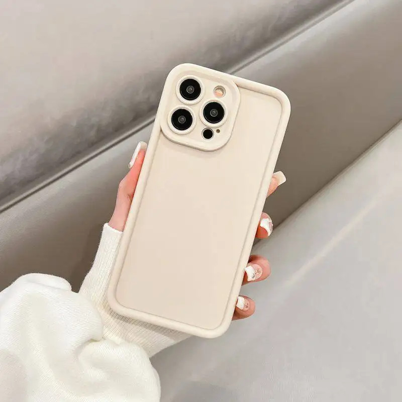 Matte Silicone Phone Case Compatible with Motorola Edge 50 40 G84 G14 G32 G53